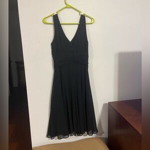Black evening dress